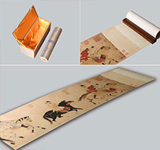 柳江馆藏书画复制博物馆书画复制服务